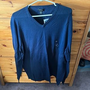 Alfani blue sweater